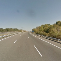 Una mujer, herida en un accidente en la autovía A-66