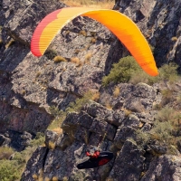 Los mejores pilotos del Campeonato de Parapente de Zarza capilla vuelan 240 kilómetros