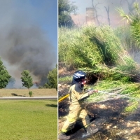 Los incendios no cesan entre Badajoz y Las Vaguadas