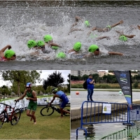 Imágenes de la 2ª jornada del Campeonato de España de Triatlón celebrado en Badajoz