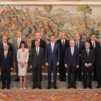El Rey recibe a representantes de las sociedades económicas de amigos del país