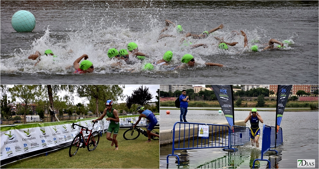 Imágenes de la 2ª jornada del Campeonato de España de Triatlón celebrado en Badajoz