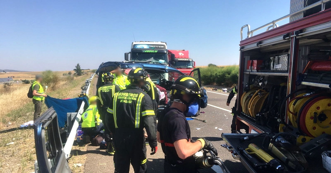 Siete personas resultan heridas en el accidente de la A-66