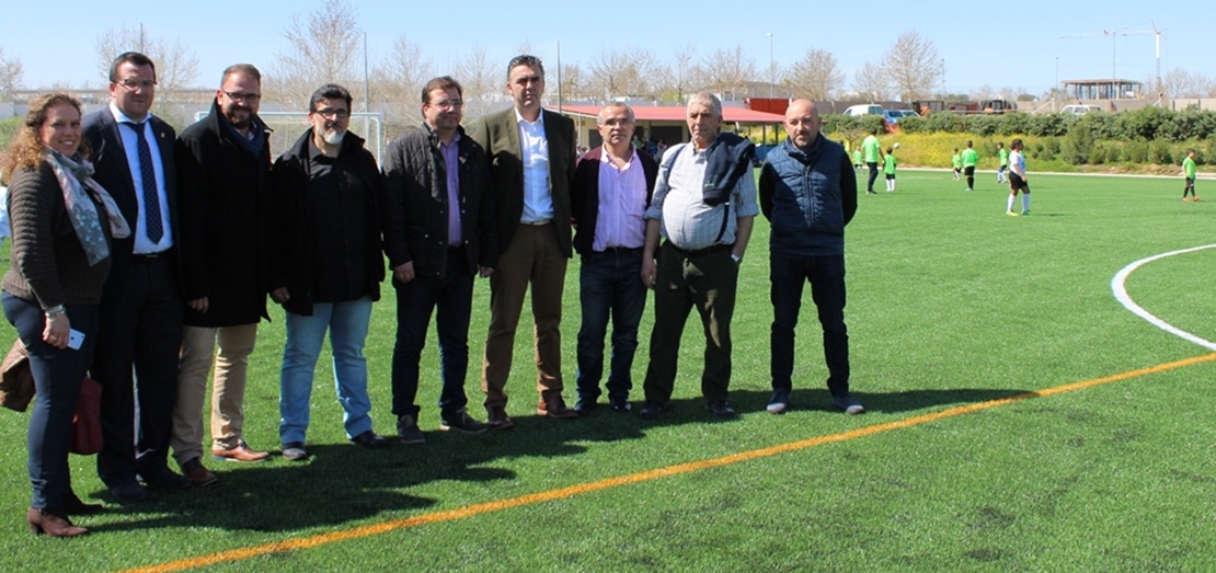 La diputación subvenciona la reforma del vestuario del campo de fútbol de Nueva Ciudad