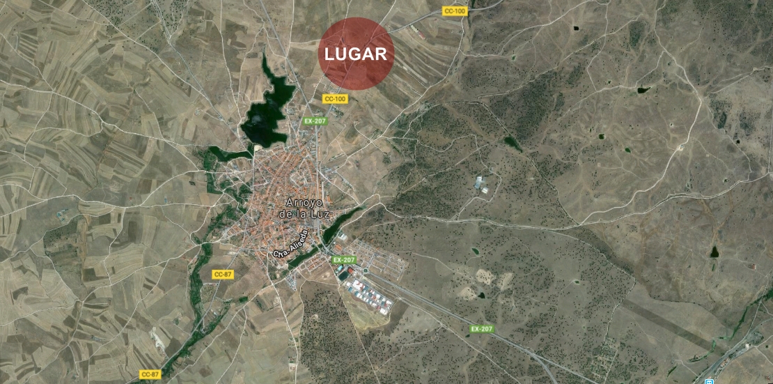 Una joven herida grave en un accidente en la CC-100