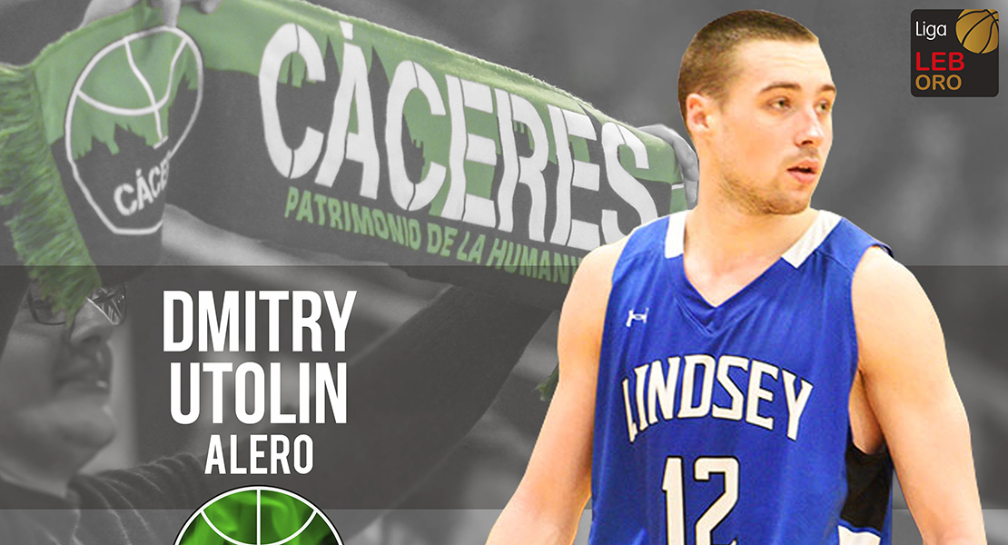 El ruso Dmitry Utolín se convierte en el cuarto refuerzo del Cáceres Basket