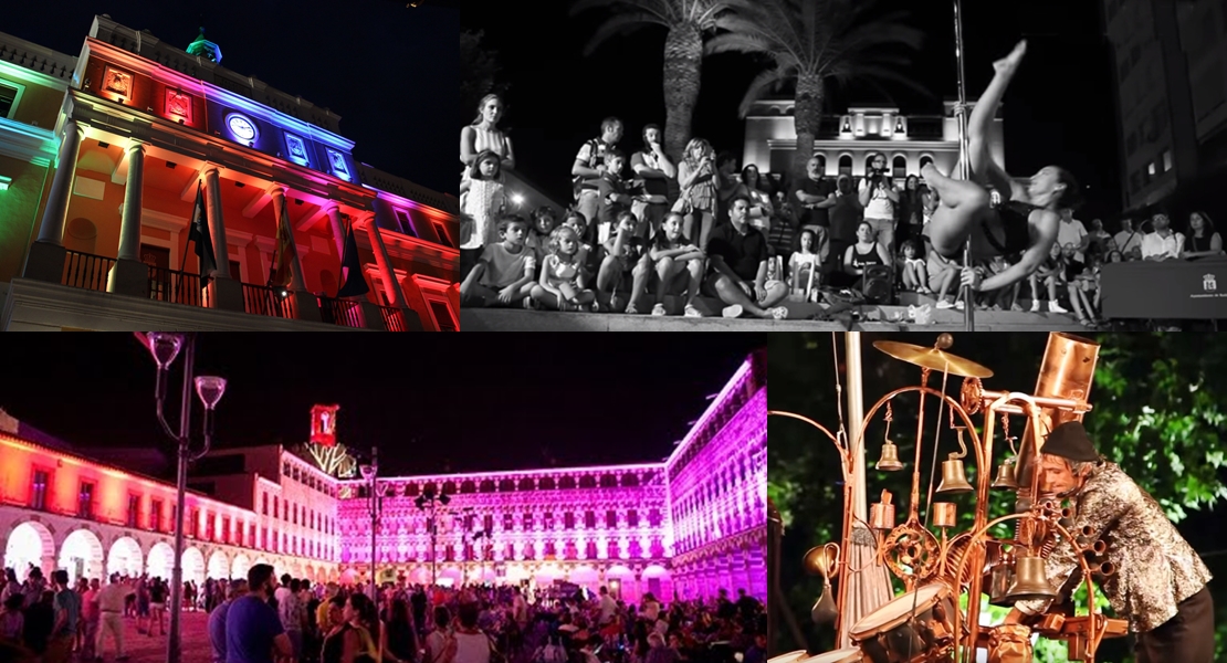 La cultura sale a las calles de Badajoz con 166 actividades en la ‘Noche en Blanco’