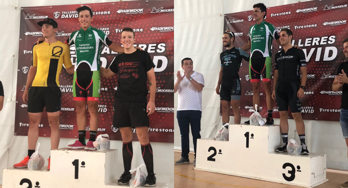 Cordero y Díaz de la Peña campeones de Extremadura XCM en Moraleja