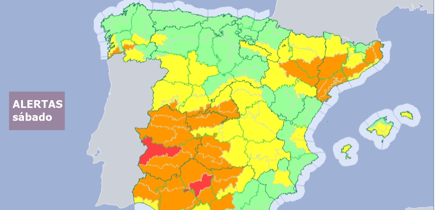 Las Vegas del Guadiana continúan en alerta roja