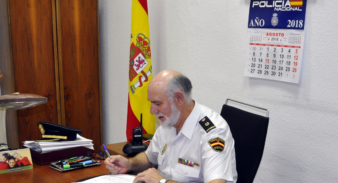 Se despide tras 13 años como Jefe de la Comisaría de Policía Nacional de Almendralejo