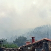 Imágenes en exclusiva del grave incendio forestal declarado en la Sierra de Jola