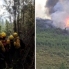 Imágenes del incendio en Pinofranqueado (CC)