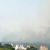 Activo un incendio en Marvão, cerca de la frontera española