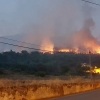 Activo un incendio en Marvão, cerca de la frontera española