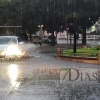 Tremenda tormenta la caída en Badajoz sobre las 8 de la tarde