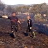 Incendio forestal en la comarca de Zafra Río-Bodión