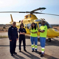 El SES incorpora dos nuevos helicópteros de transporte sanitario en la región