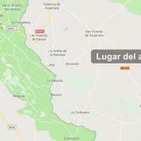 Trasladado grave al Infanta Cristina tras accidentarse en la EX-110