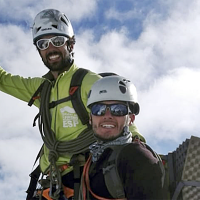 Alpinistas extremeños alcanzan la cumbre del Mont Maudit (4.665m) en seis horas