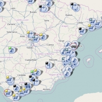 Situación condicionada en la circulación por la autovía A-5
