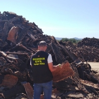 Un vecino de Arroyomolinos detenido por hurtar 300 kg de corcho en varias fincas