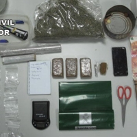 Tres detenidos por robos, receptación y tráfico de drogas (CC)