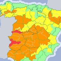 Alerta roja este viernes para Sierra de Gata, Hurdes, Ambroz, Jerte y La Vera