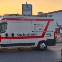Un motorista herido tras sufrir un accidente en la provincia de Badajoz