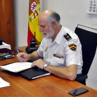 Juan Antonio Gallardo se despide de la Jefatura de Policía Nacional en Almendralejo