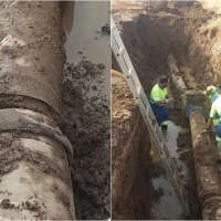 Puebla de Sancho Pérez, sin agua en plena ola de calor