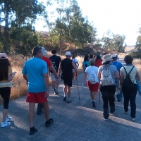 Ruta senderista &#39;bajo el influjo de la luna&#39; por el nuevo trazado de cordel de Malpartida