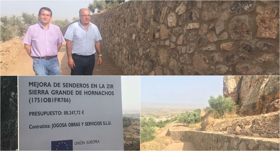 La Junta recupera un viejo camino en la sierra Grande de Hornachos