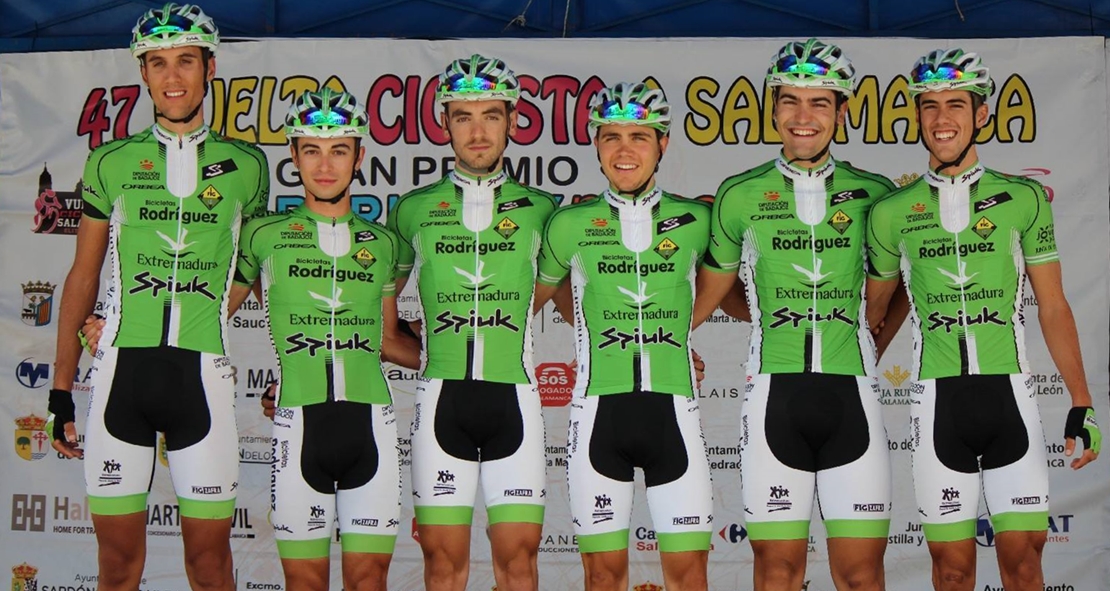 El Bicicletas Rodríguez segundo en la Vuelta a Salamanca