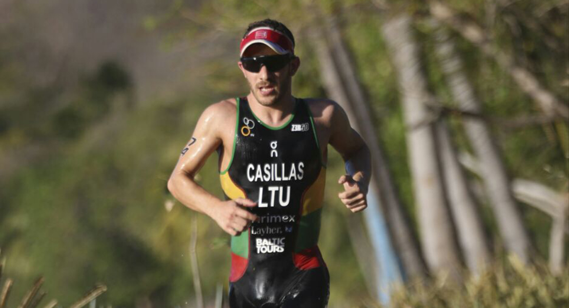 El extremeño Alberto Casillas cumple en el Campeonato de Europa de Triatlón