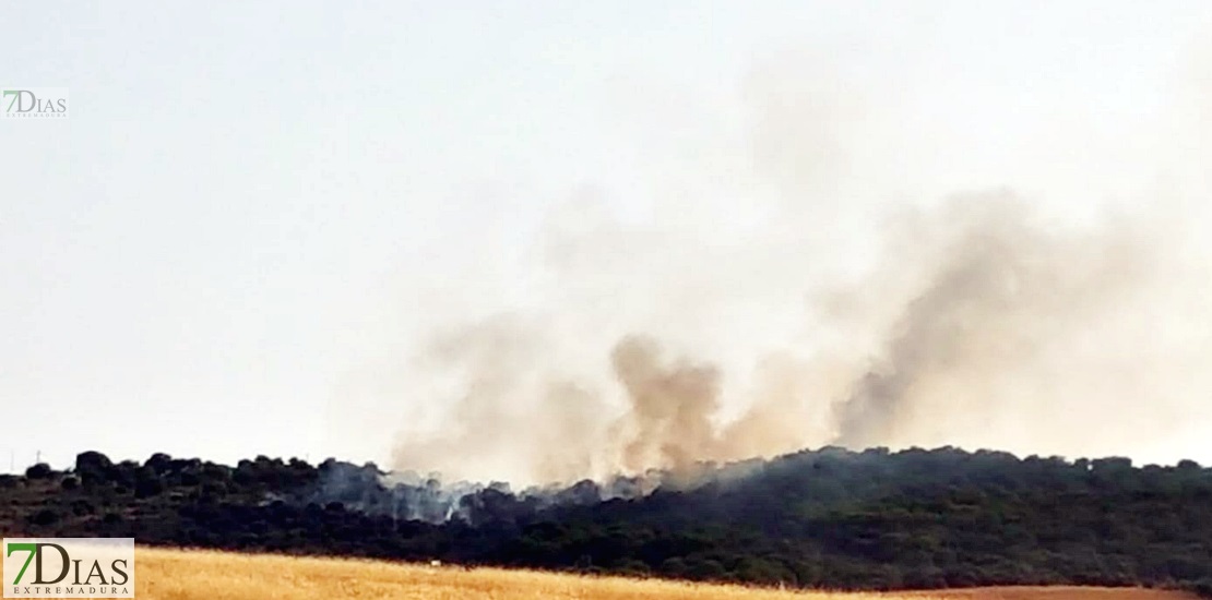 Extremadura, calor, humo y llamas