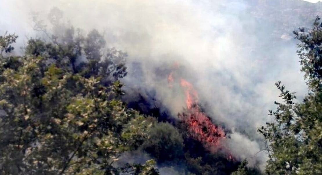 Imágenes del incendio en Cabezuela del Valle (Cáceres)