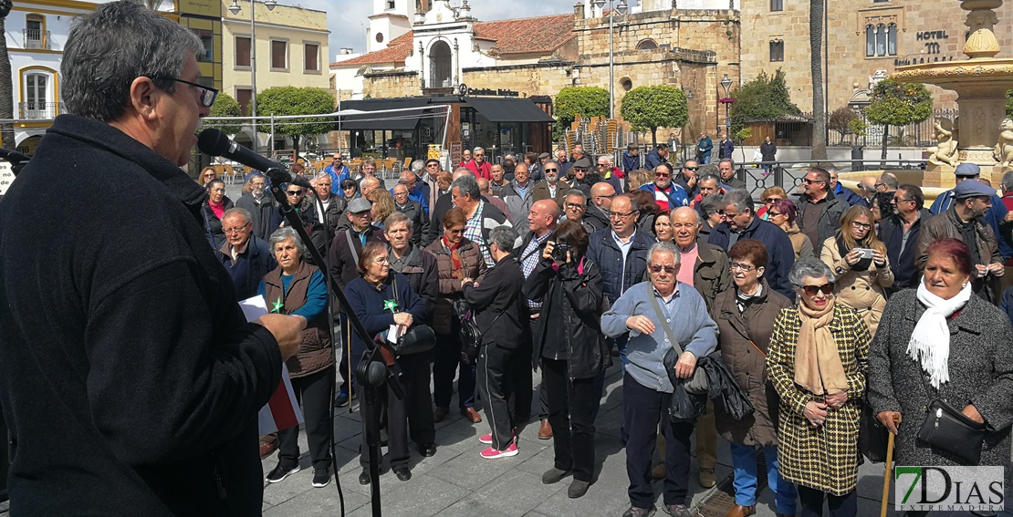 Los pensionistas de Mérida volverán a manifestarse el próximo lunes
