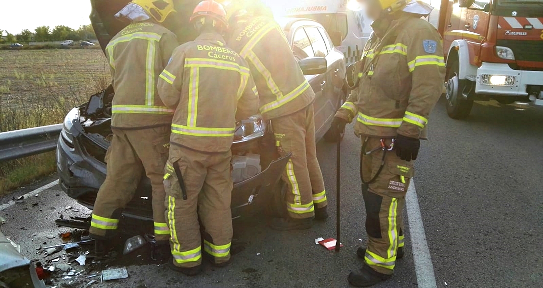 Accidente mortal en una colisión múltiple