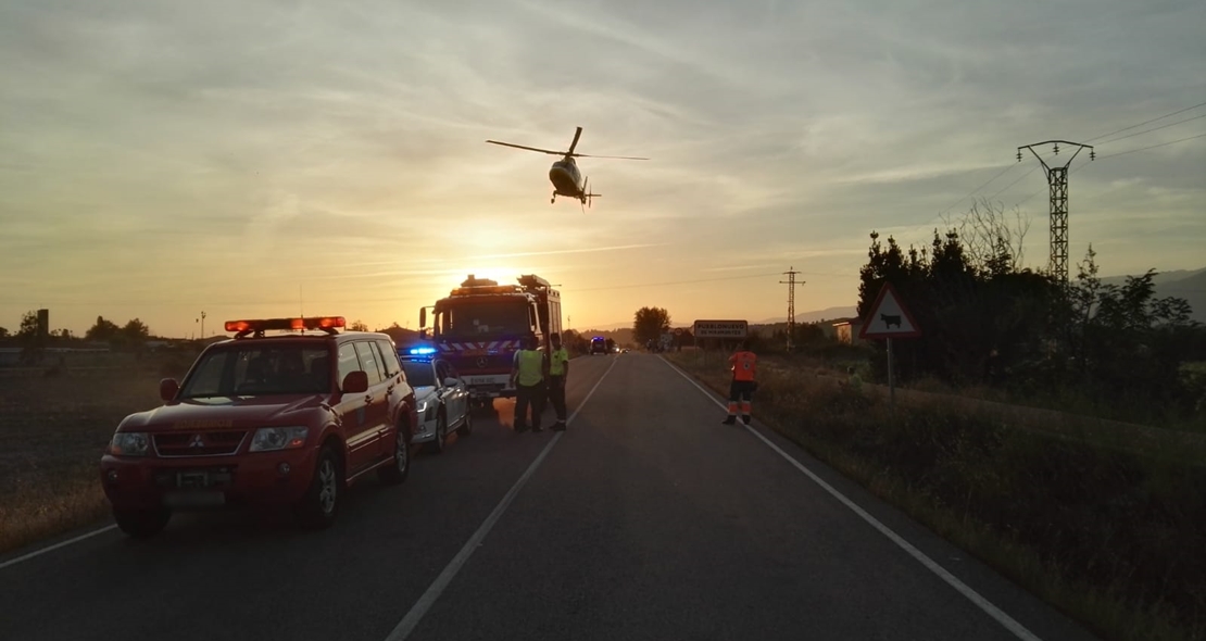 Accidente mortal en una colisión múltiple