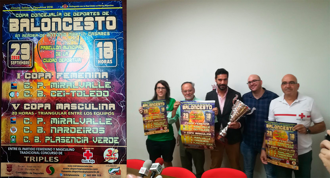 Plasencia fomenta el baloncesto femenino a través de un torneo