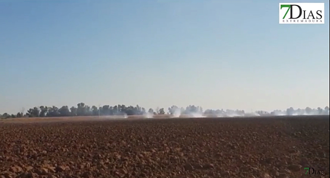 La Junta reacciona contra el humo causado por la quema de restos agrarios