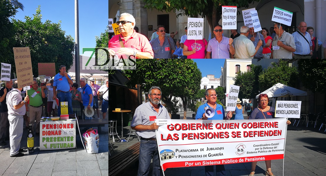 Los pensionistas exigen a los políticos garantías para unas pensiones dignas