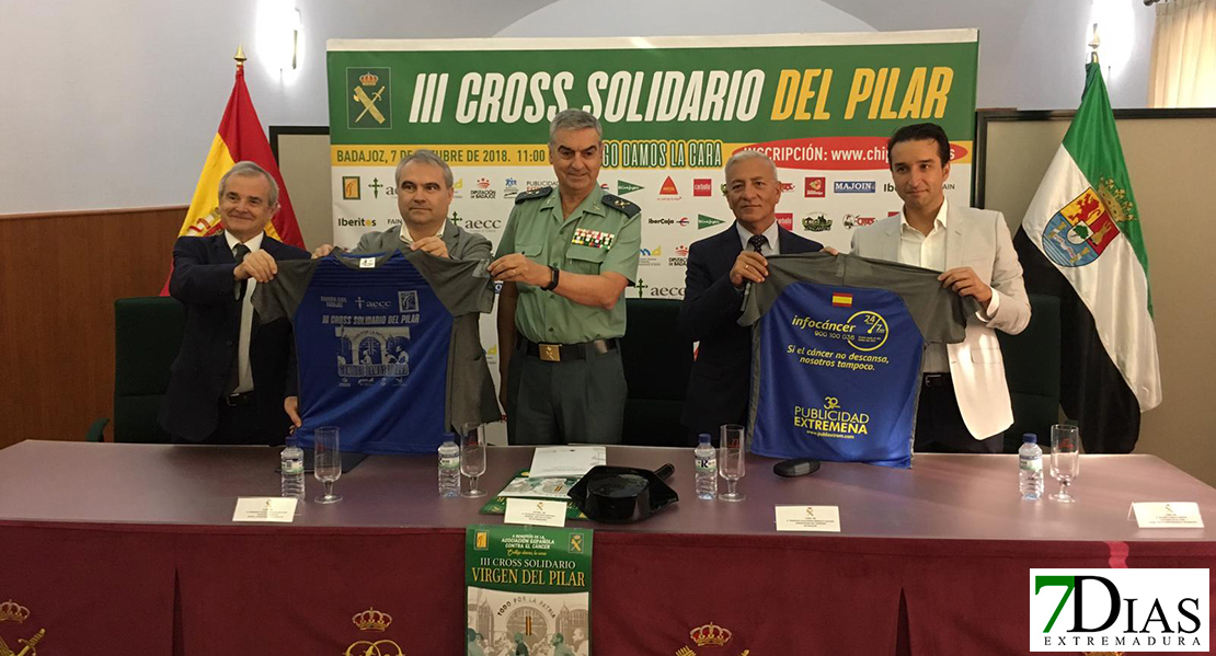 La Guardia Civil destinará la recaudación del Cross Solidario del Pilar a la lucha contra el cáncer