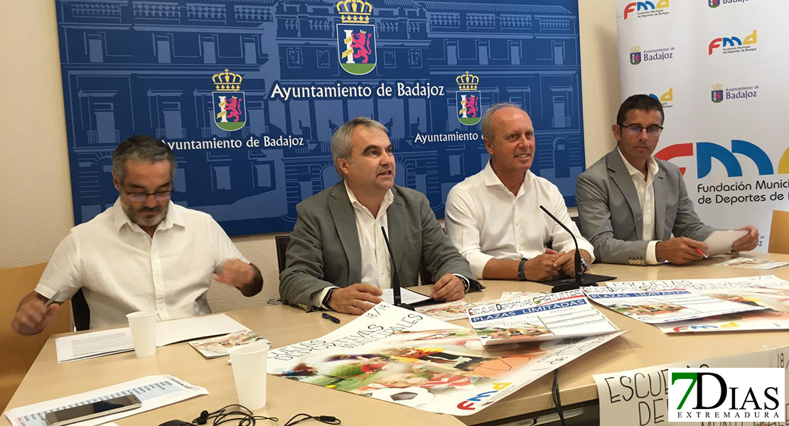 El 75% de los jóvenes pacenses hacen deporte gracias a las Escuelas Deportivas Municipales