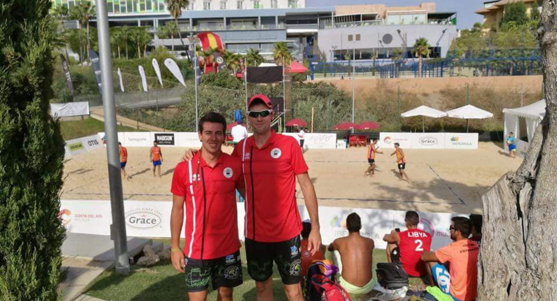Gran actuación de los extremeños Fernández y Osado en el nacional de vóley playa