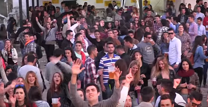 La Policía Local clausura dos fiestas universitarias en Cáceres