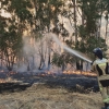 Controlado el incendio forestal cercano a Alvarado (Badajoz)