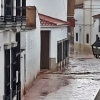 Espectaculares imágenes de los daños que ha dejado una tormenta a su paso por la Morera (Badajoz)