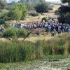 Colectivos, políticos y ciudadanos piden un río Guadiana sin camalote