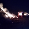 Se incendia otro camión, esta vez en la Nacional 432